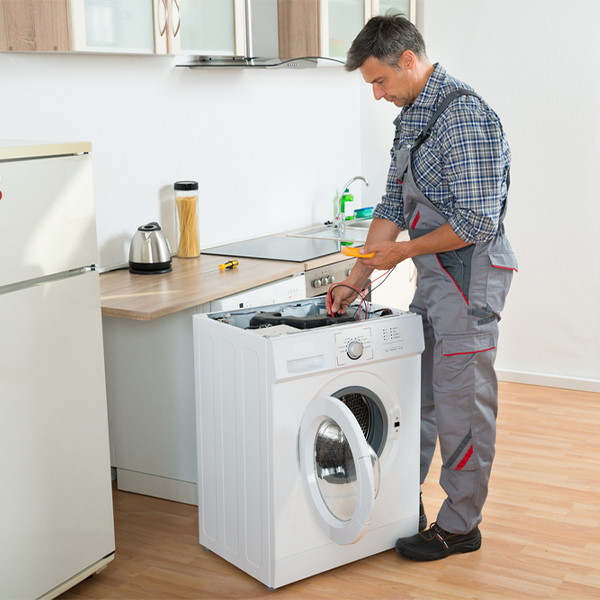 can you walk me through the steps of troubleshooting my washer issue in Clinton County